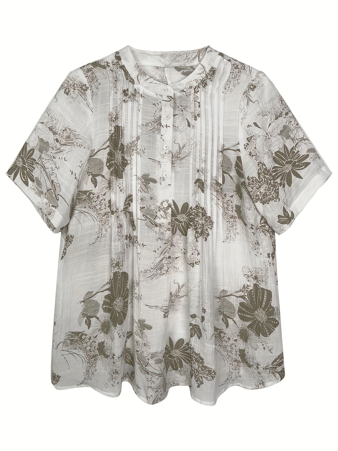Mode North | Floral Print Blouse