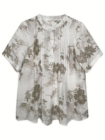Mode North | Floral Print Blouse