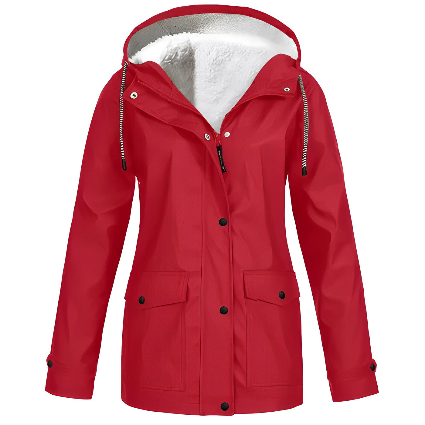 Elvira – Fleece-Lined Raincoat for Women