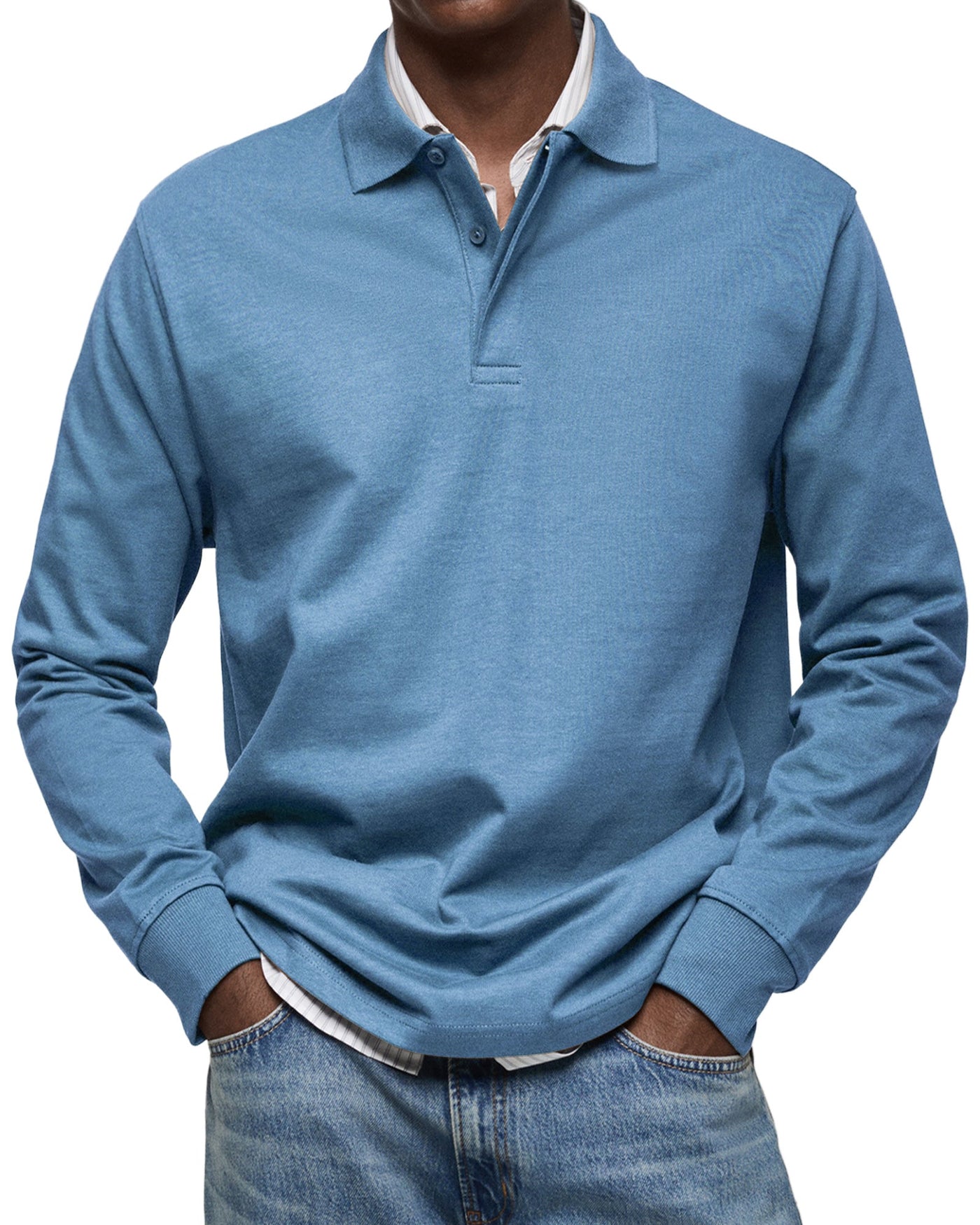 Alexandre™ | Casual Long Sleeve Polo