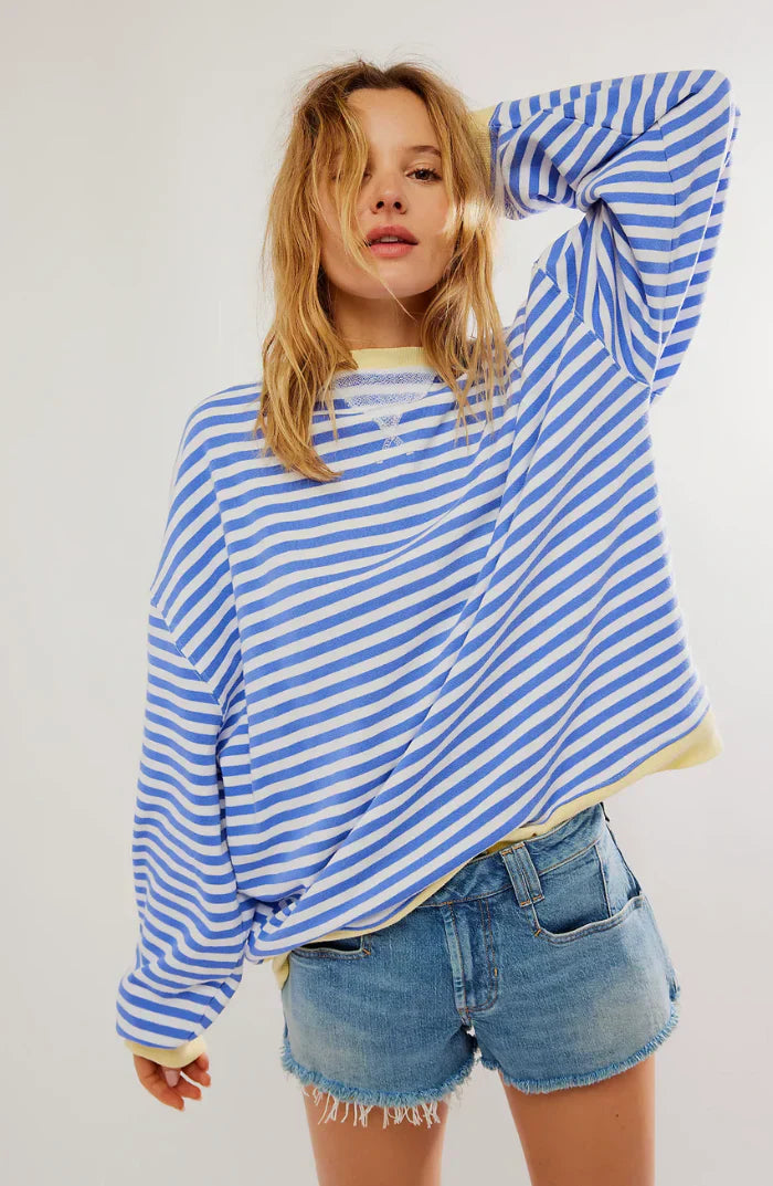 Xyla™ Striped Oversized Sweater