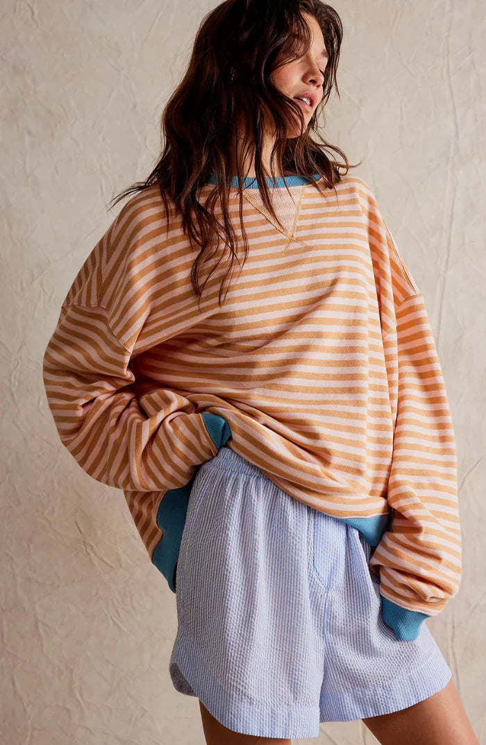 Xyla™ Striped Oversized Sweater