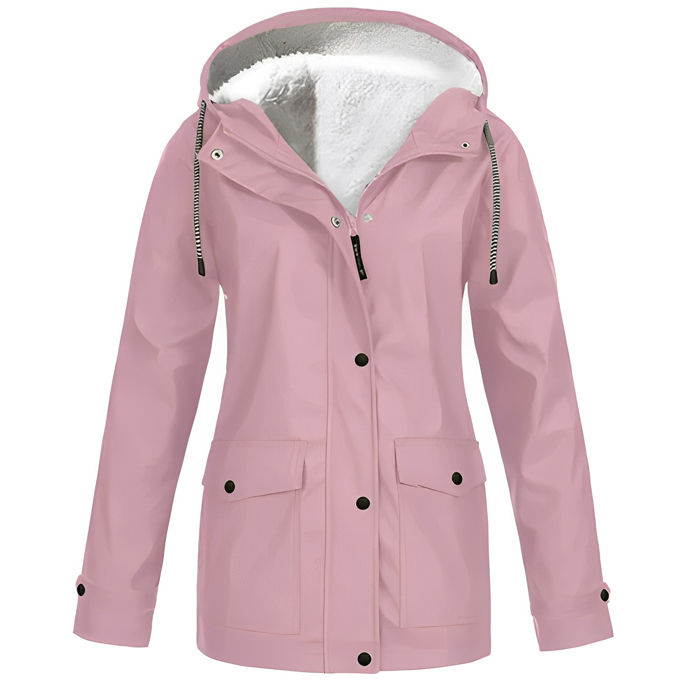 Elvira – Fleece-Lined Raincoat for Women