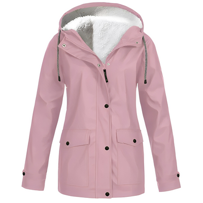 Elvira – Fleece-Lined Raincoat for Women
