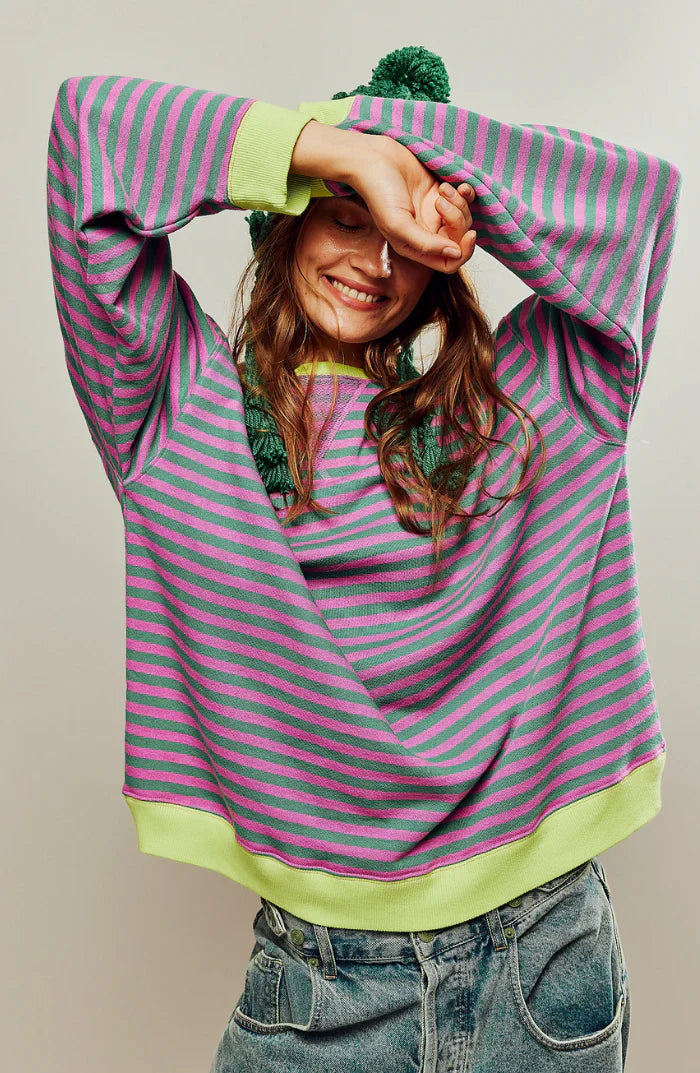 Xyla™ Striped Oversized Sweater