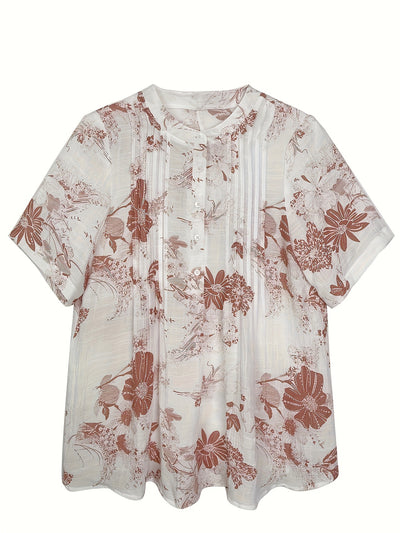Mode North | Floral Print Blouse