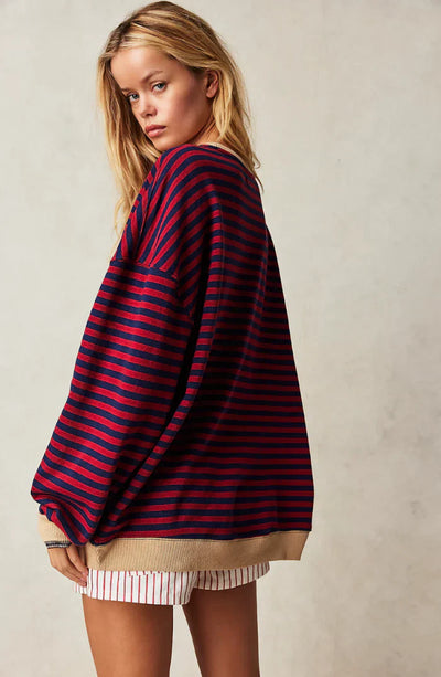Xyla™ Striped Oversized Sweater