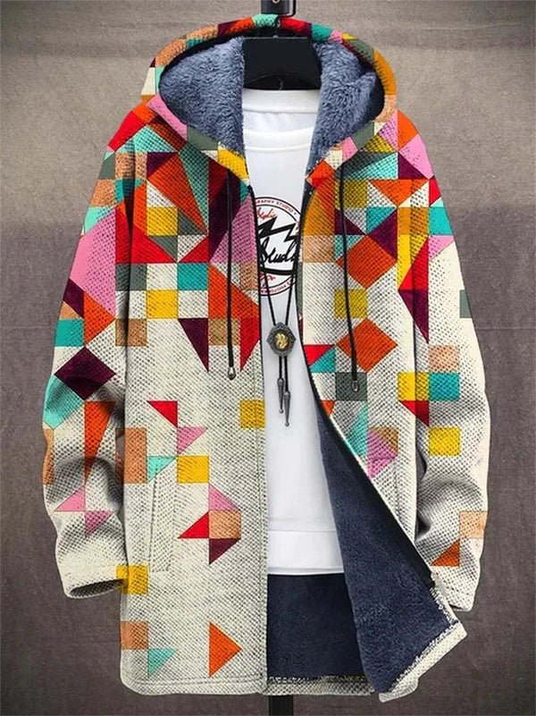 Carla | Luxurious Art Print Cardigan