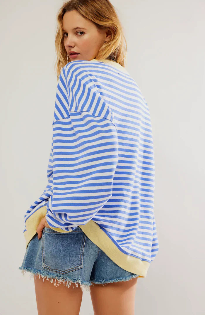 Xyla™ Striped Oversized Sweater