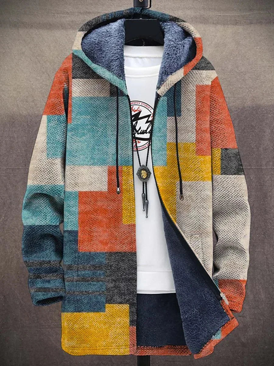 Carla | Luxurious Art Print Cardigan