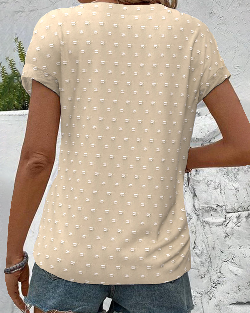Mode North | Button Down V-Neck Shirt
