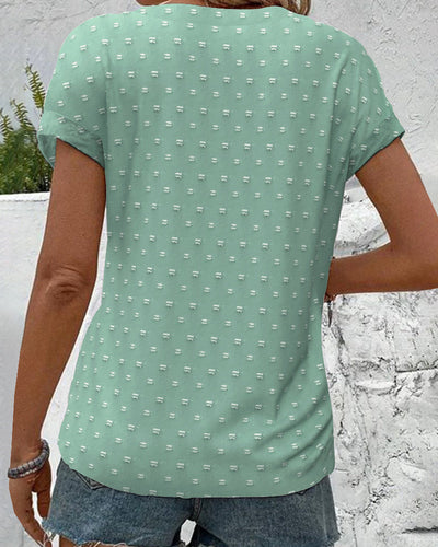 Mode North | Button Down V-Neck Shirt