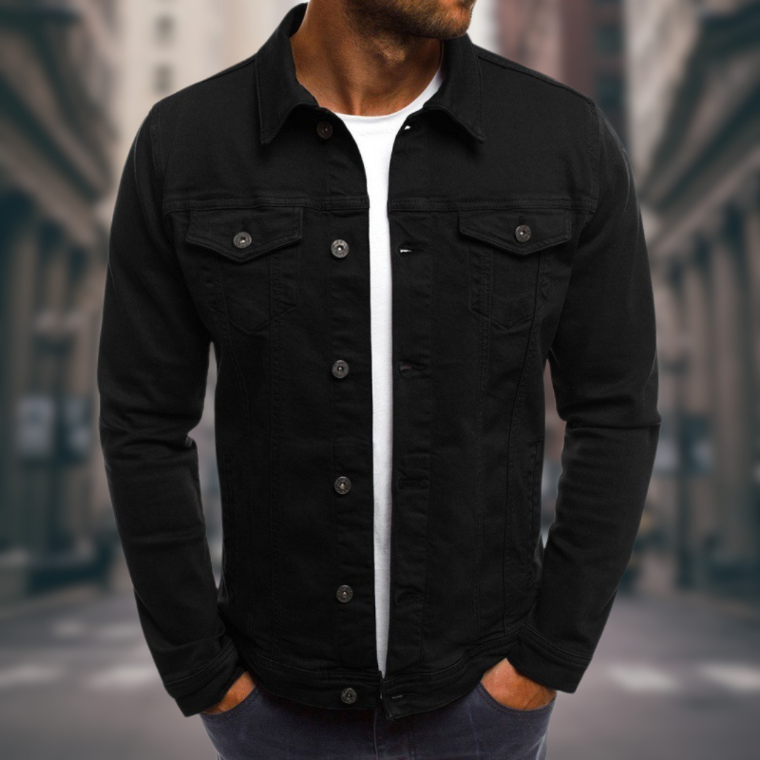Ferdie | Denim jacket with a sartorial cut