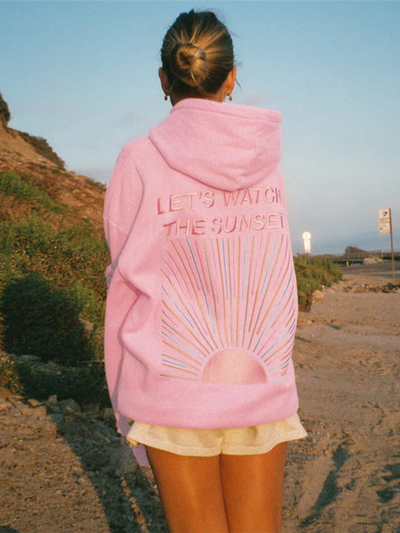 Elara™ | Evening Bliss Hooded Sweatshirt