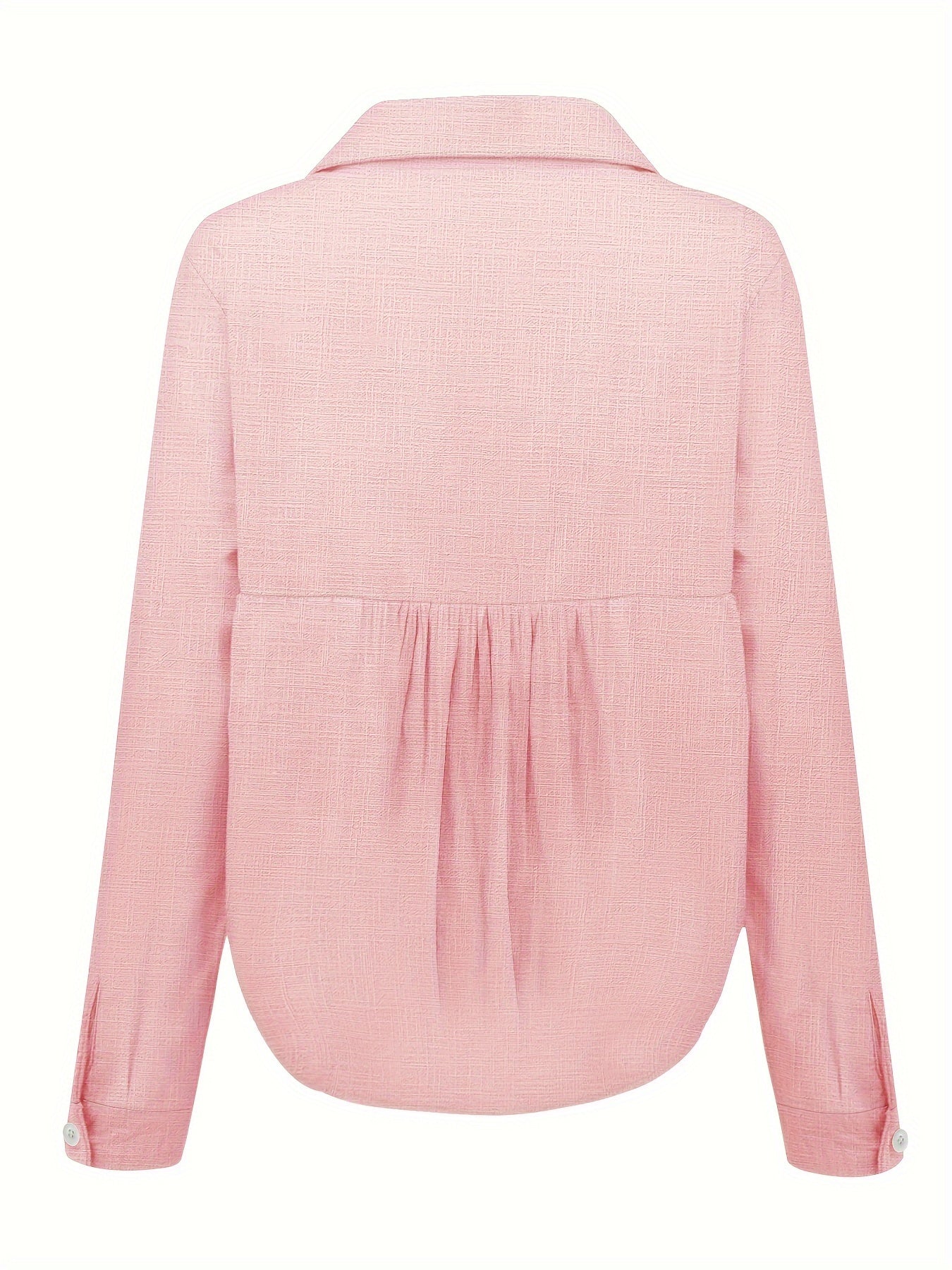 Mode North | Long Sleeve Linen Button-Up Shirt