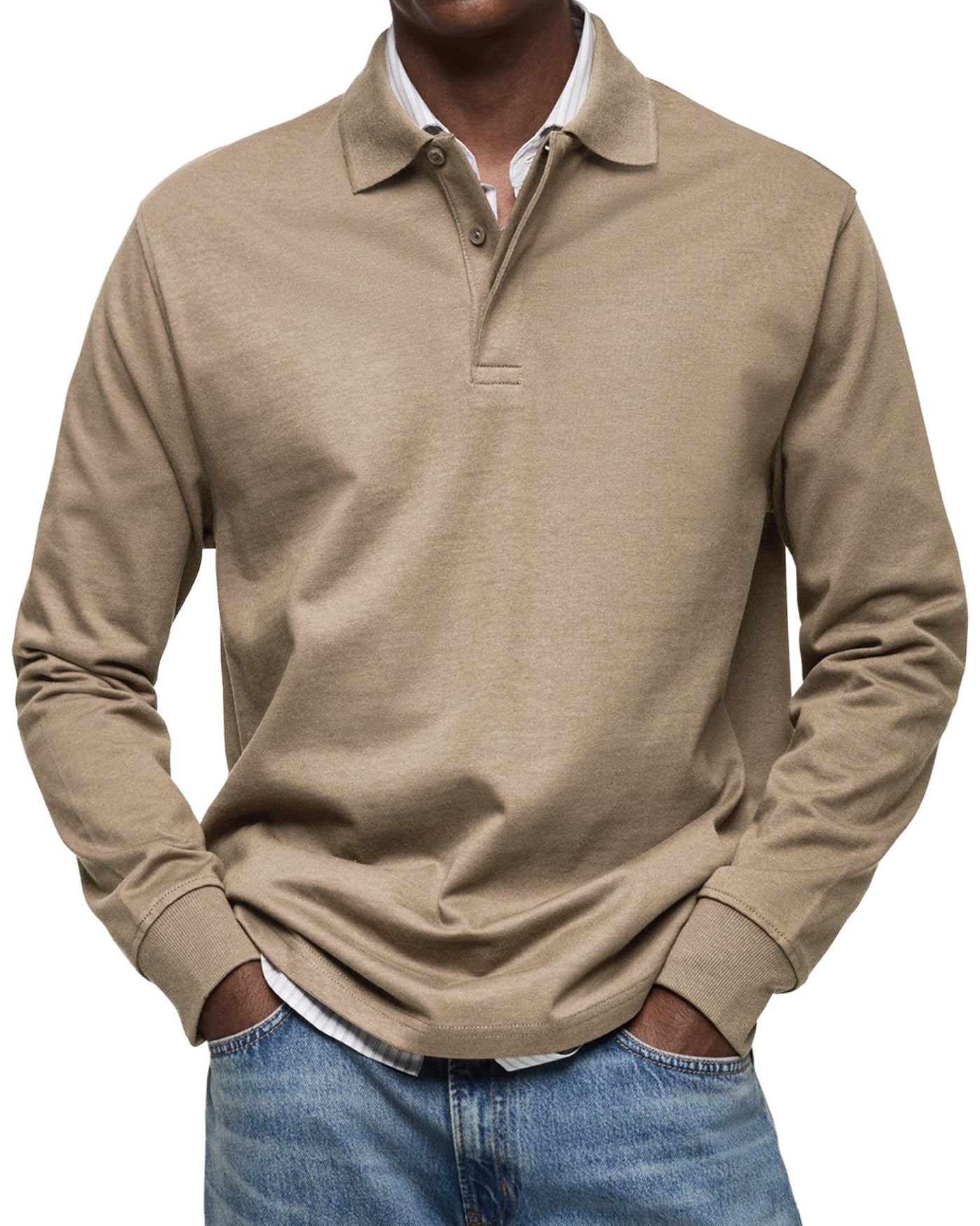 Alexandre™ | Casual Long Sleeve Polo