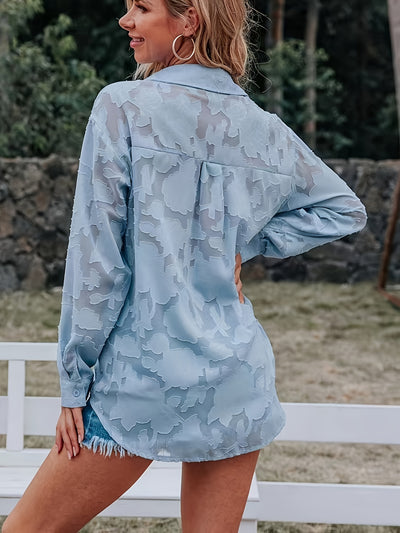 Mode North | Button Up Loose Blouse