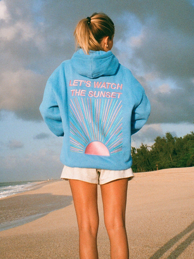 Elara™ | Evening Bliss Hooded Sweatshirt