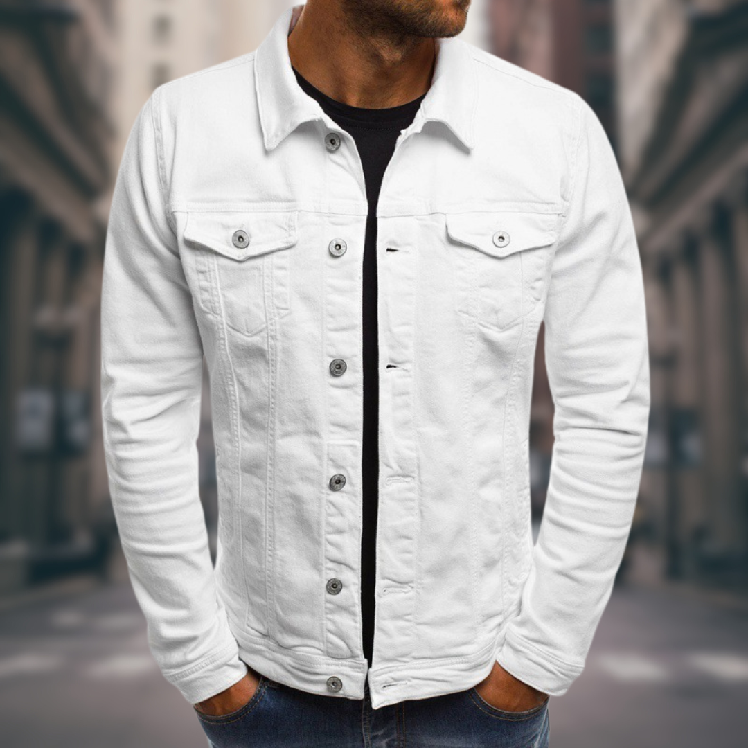 Ferdie | Denim jacket with a sartorial cut