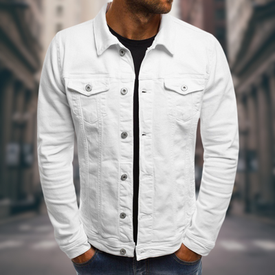 Ferdie | Denim jacket with a sartorial cut