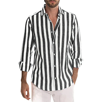 Lucas™ Striped Linen Shirt