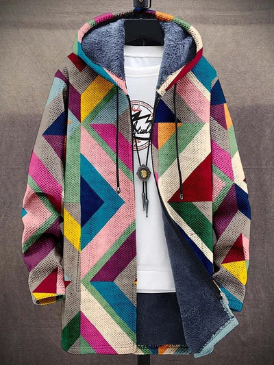 Carla | Luxurious Art Print Cardigan