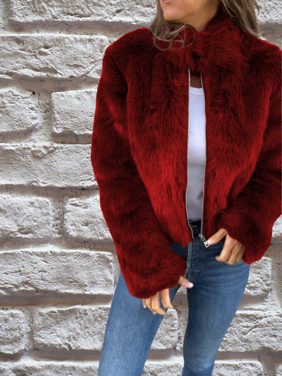 Noemie™ Luxury Faux Fur Jacket