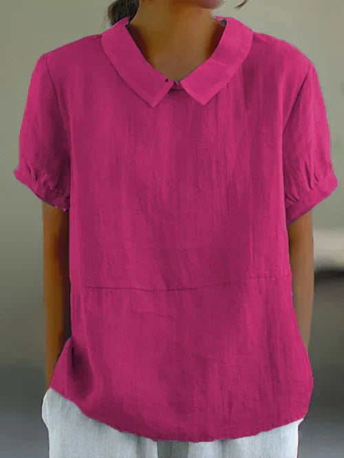 Mode North | Relaxed Fit Collared Blouse