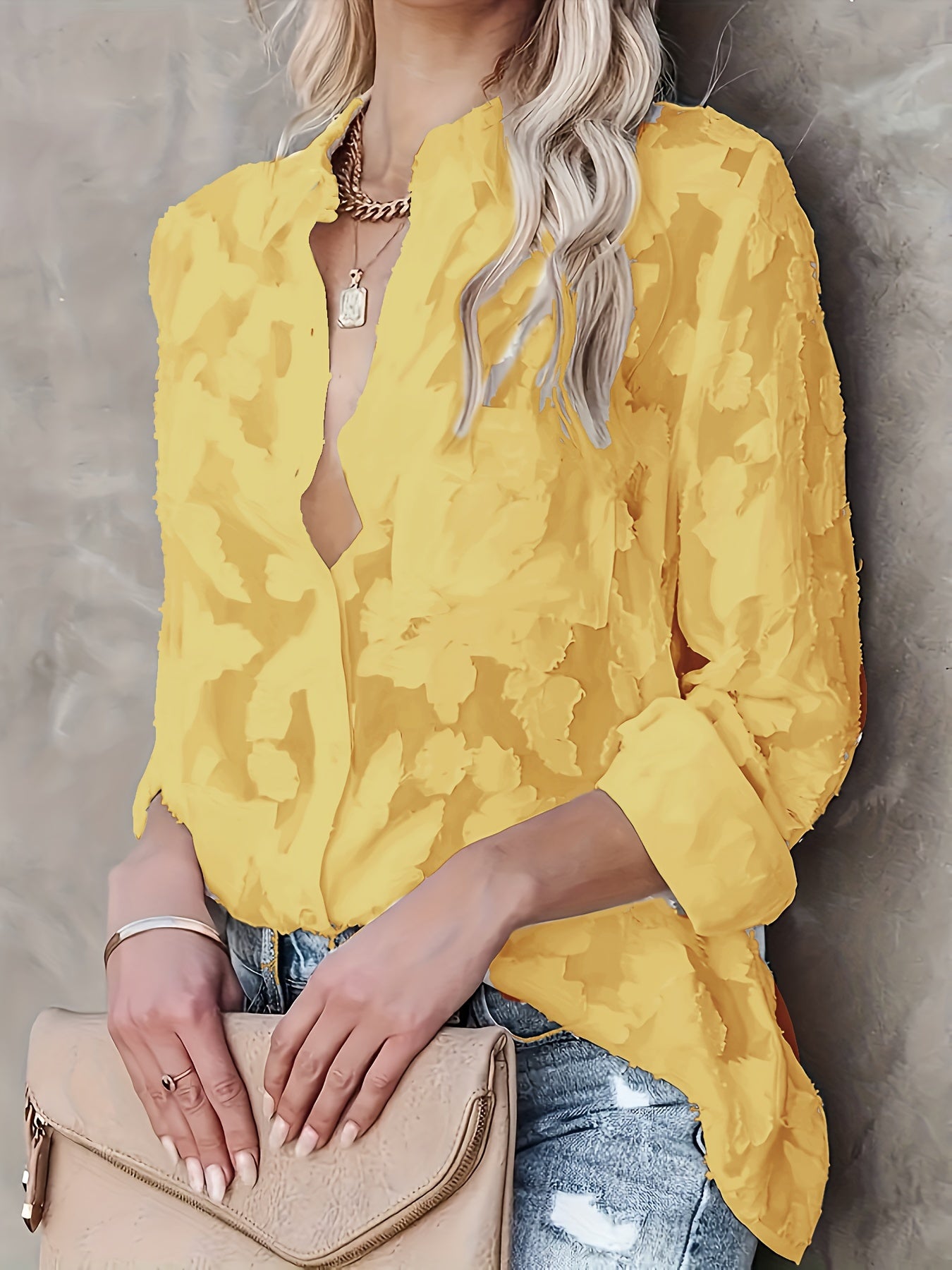 Mode North | Button Up Loose Blouse