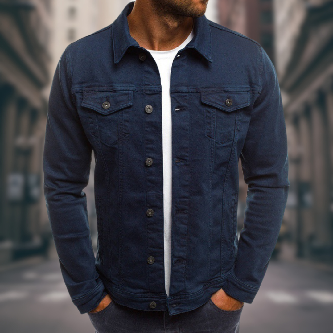 Ferdie | Denim jacket with a sartorial cut