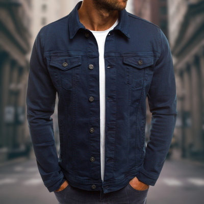 Ferdie | Denim jacket with a sartorial cut
