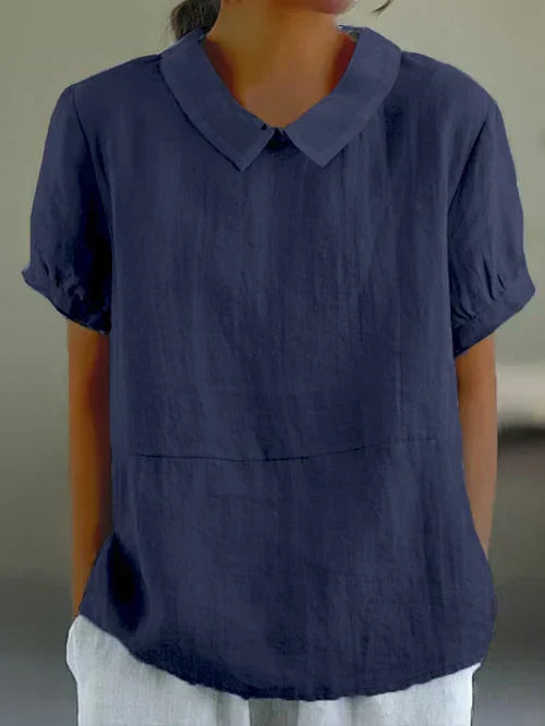 Mode North | Relaxed Fit Collared Blouse