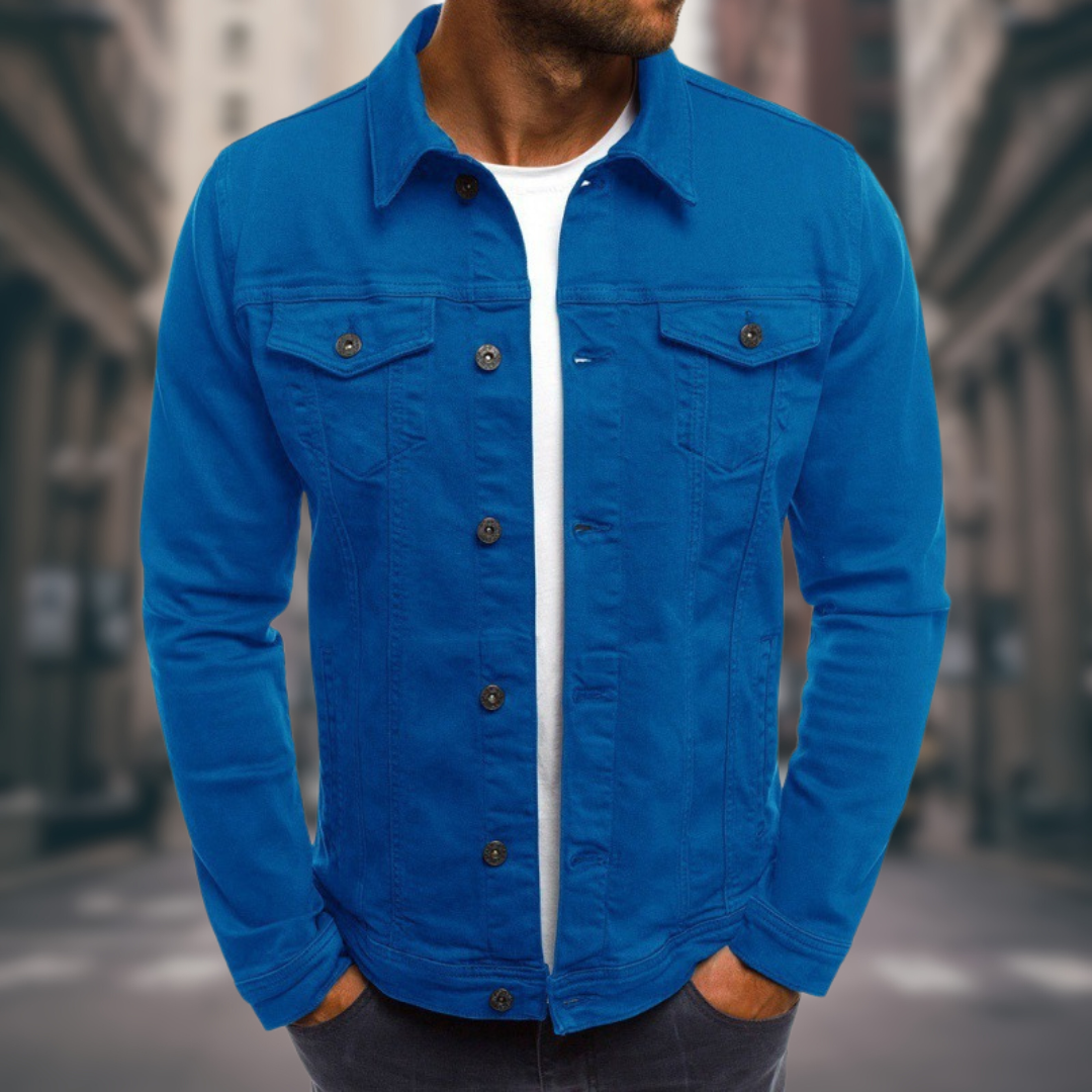 Ferdie | Denim jacket with a sartorial cut