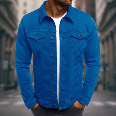 Ferdie | Denim jacket with a sartorial cut