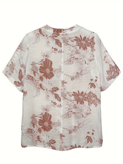 Mode North | Floral Print Blouse