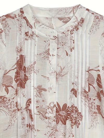 Mode North | Floral Print Blouse