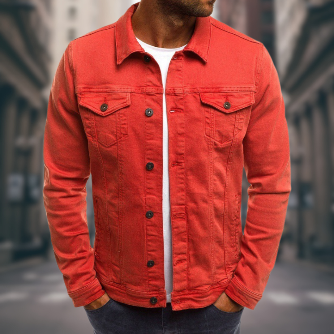 Ferdie | Denim jacket with a sartorial cut