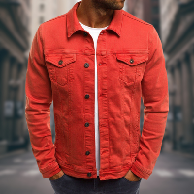 Ferdie | Denim jacket with a sartorial cut