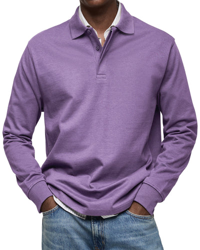 Alexandre™ | Casual Long Sleeve Polo