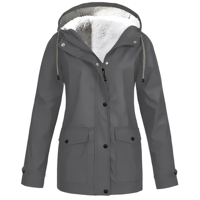Elvira – Fleece-Lined Raincoat for Women