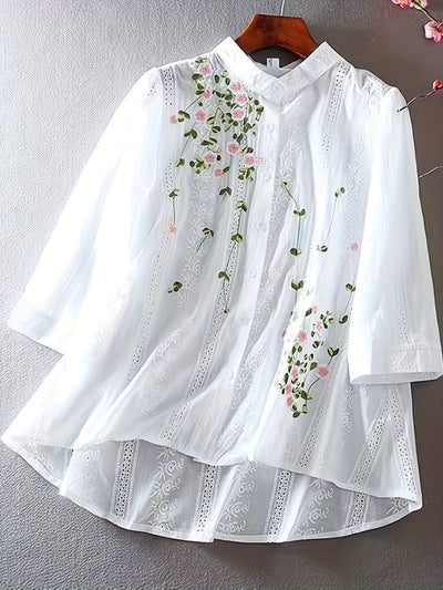 Mode North | Elegant Floral Blouse