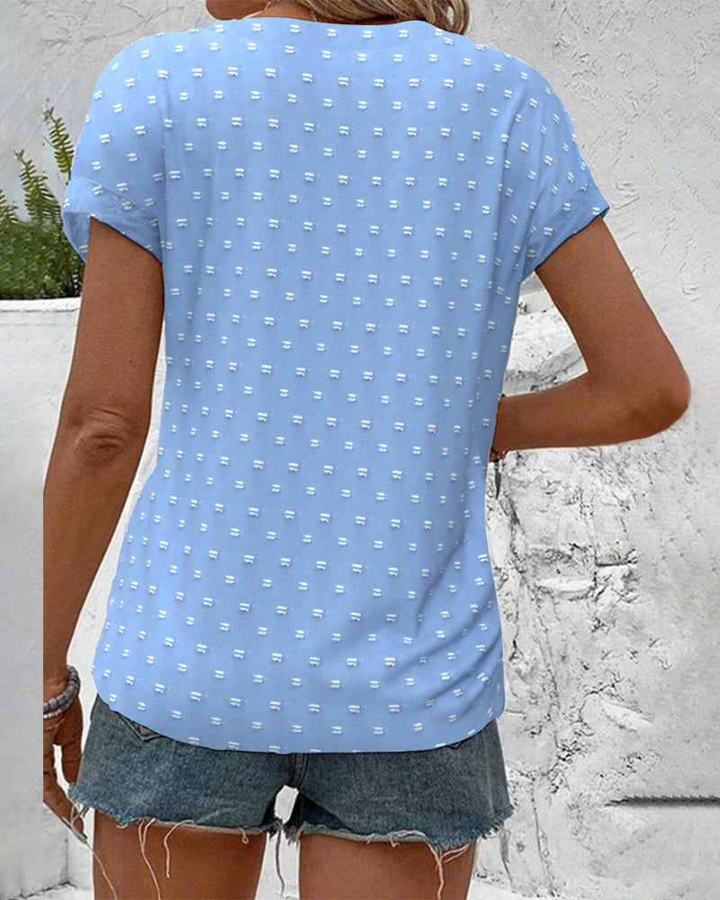 Mode North | Button Down V-Neck Shirt