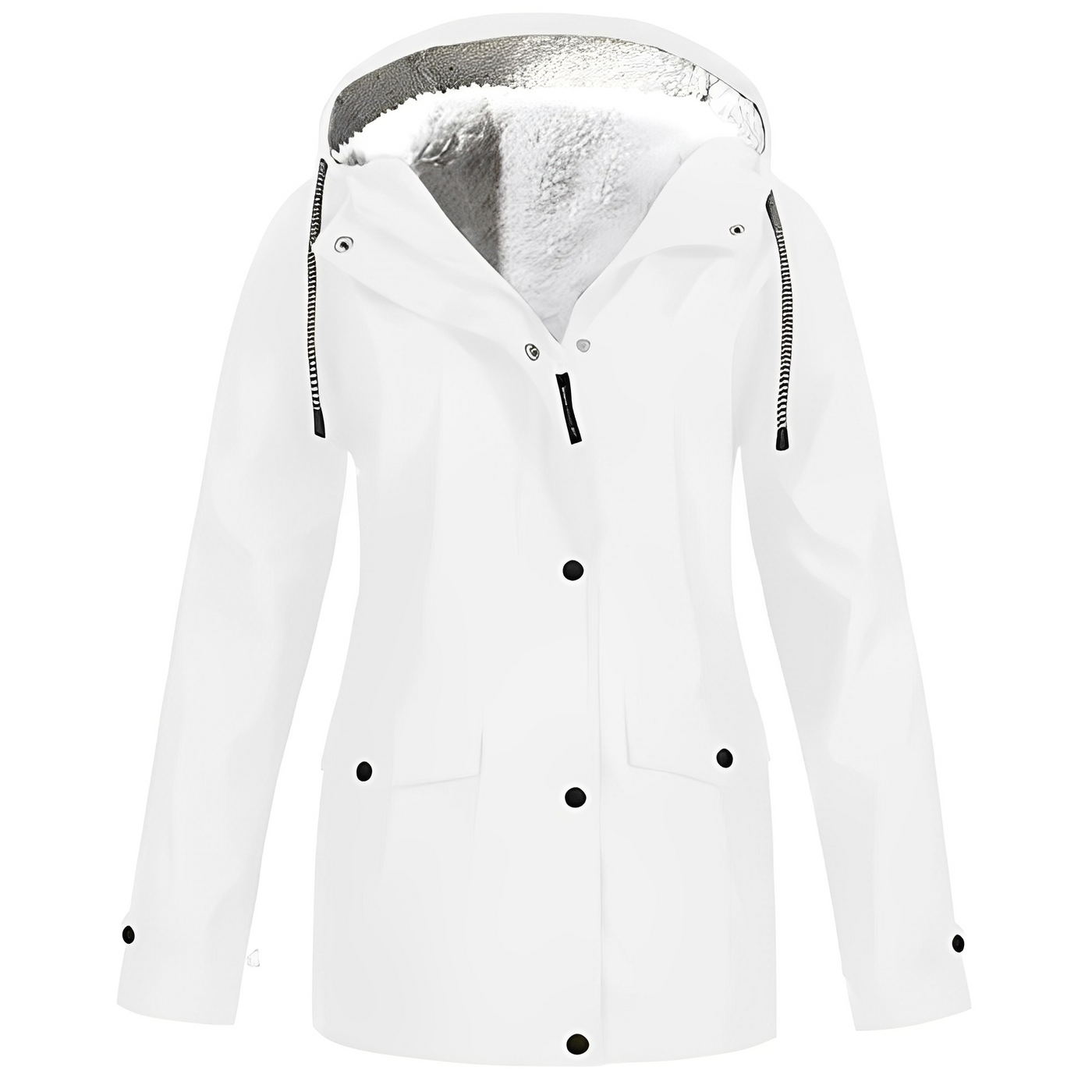 Elvira – Fleece-Lined Raincoat for Women