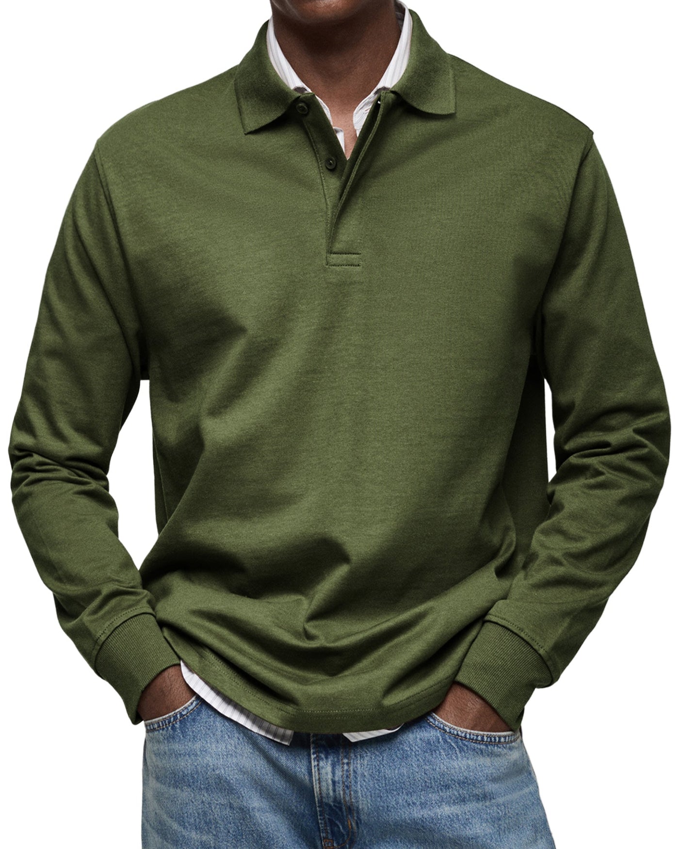 Alexandre™ | Casual Long Sleeve Polo
