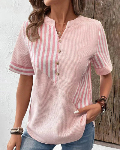 Mode North | Soft Striped Blouse