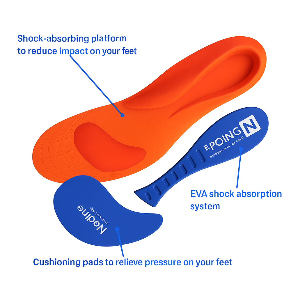 Orthopedic Support Insole Set – All-Day Relief for Every Step