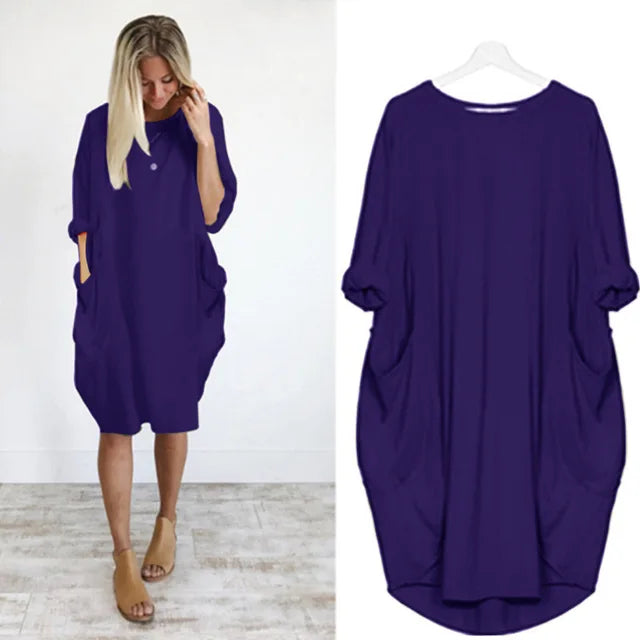 Sana | Comfortable loose-fitting dress
