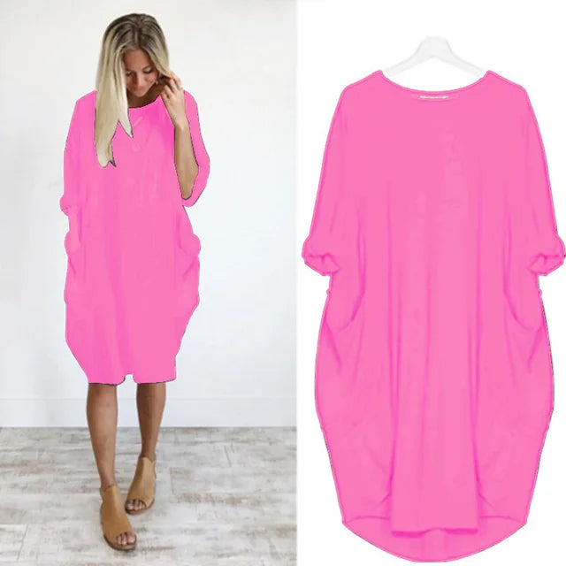 Sana | Comfortable loose-fitting dress