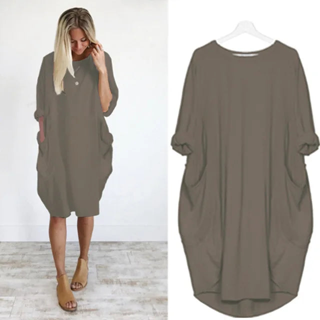 Sana | Comfortable loose-fitting dress
