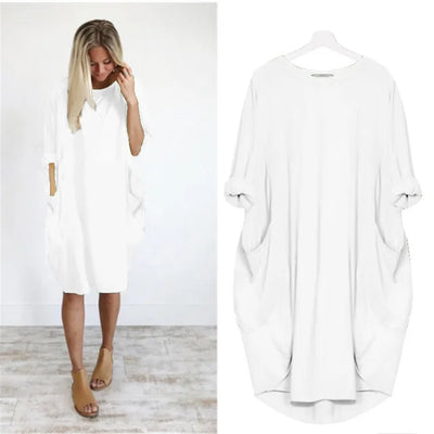 Sana | Comfortable loose-fitting dress